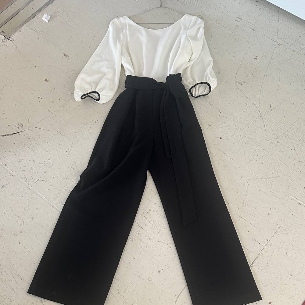 NWT Harper Rose Colorblock Wide Leg Jumpsuit